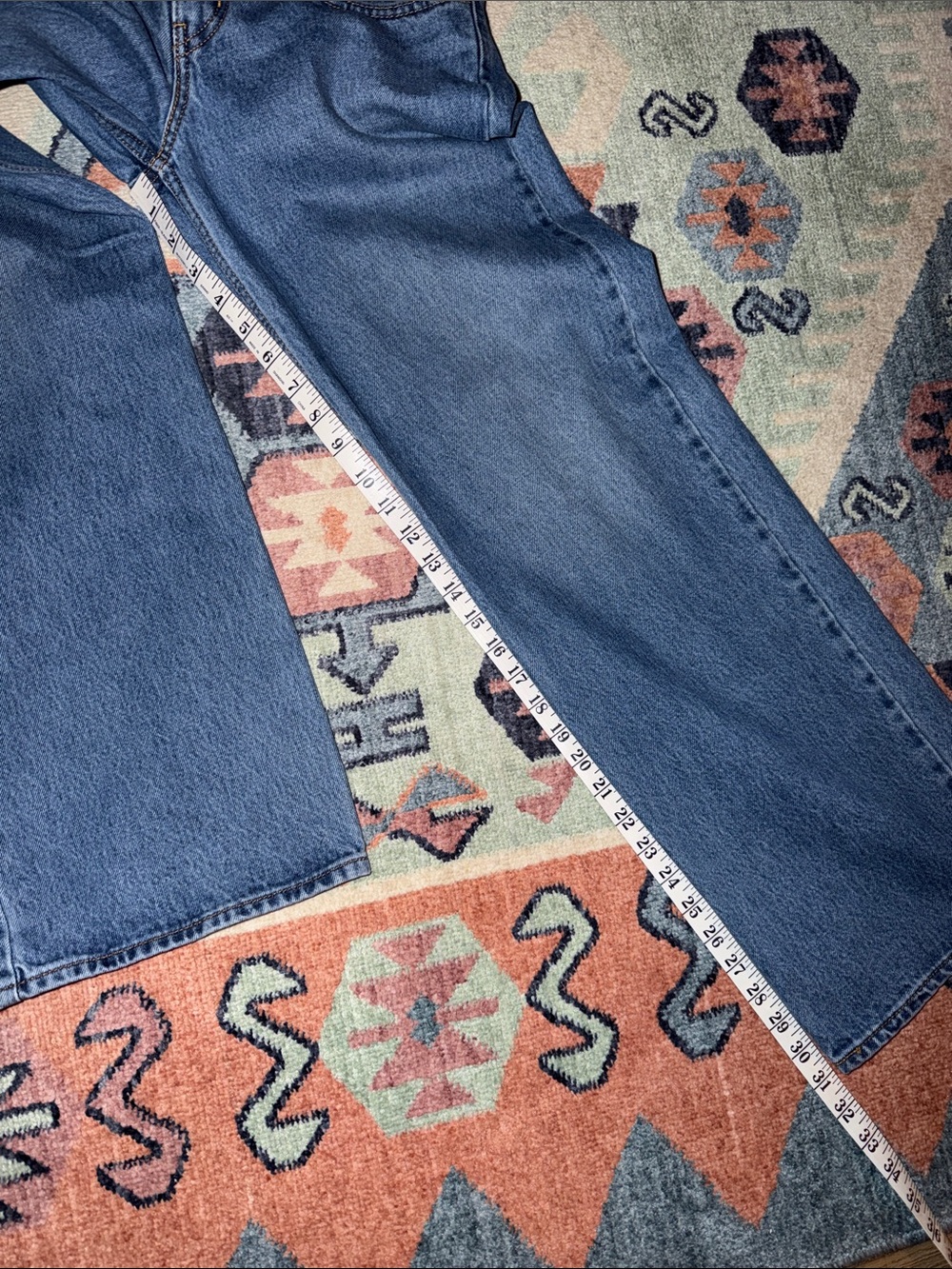 Levi’s Low Loose Jeans 27x32 - Picture 9 of 10